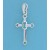 SPC RECTANGULAR BLUE STONE FANCY CROSS =