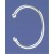 SPC 5mm HOLLOW GENTS BALL BANGLE       =