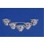 SPC 5 CAT HEADS BROOCH                 =