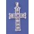 SPC FLOWER PATTERN AMETHYST CROSS