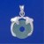 SPC 2 DOLPHINS HOLDING ADVENTURINE PEND.