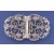 SPC FANCY ROSE PATTERN NURSES BUCKLE   =