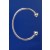 SPC 4mm LADIES TORQUE BANGLE/10mm BEADS=