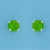 SPC 8mm CLAW SET ROUND STUD-GREEN      =