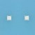 SPC 4mm CLAW SET SQUARE CZ STUD        =