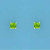SPC 4mm CLAW SET SQUARE STUD-GREEN     =