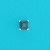 SPC 6mm CLAW SET SQUARE MYSTIC QTZ STUD