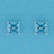 SPC 8mm CLAW SET SQUARE STUD-BLUE      =