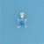 SPC 6mm CLAW SET SQUARE PENDANT-BLUE   =