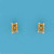 SPC 6x4mm CLAW SET RECT.STUD-YELLOW    =