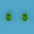 SPC 8x6mm CLAW SET RECT.STUD-GREEN     =