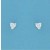 SPC 4mm CLAW SET HEART CZ STUD         =