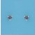 SPC 4mm CLAW SET HEART STUD-PURPLE     =