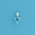 SPC 6mm CLAW SET HEART.PENDANT-BLUE    =