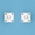 SPC SQ.CZ RM STYLE STUD EARRINGS       =