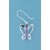 SPC MARQUIS PURPLECZ BUTTERFLY EARRINGS=
