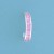 SPC CHANNEL SET PINK CZ HOOP STUD