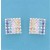 SPC 11mm SQUARE MULTI-COLOUR STONE STUDS