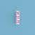 SPC 3 SQ.PINK CZ CURVED STUDS          =