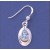 SPC OVAL SYN.BT.FANCY DROP EARRINGS