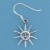 SPC 16mm SPIKY FACE IN SUN DROP EARRINGS
