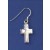 SPC 19x13mm CROSS DROP EARRINGS        =