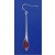 SPC RED STONE DROP EARRINGS            =