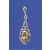 SPC CITRINE/MARCASITE FANCY DROPS      =