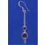 SPC 6mm PURPLE 2 STONE PENDULUM DROPS  =