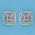 SPC SQ.PURPLE CZ FILLIGREE SQ.STUDS    =