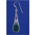 SPC MALACHITE FANCY DROP EARRING       =