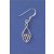 SPC CUTOUT TEARDROP CELTIC DROP EARRING=