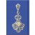SPC SQUARE SET MARCASITE FANCY DROPS