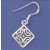 SPC 12mm DIA.SHAPE OXIDISED CELTIC DROP=