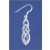 SPC SYN.AMETHYST CELTIC DROP EARRINGS