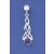 SPC 6mm AMETHYST CELTIC DROP EARRINGS  =