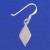 SPC DIAMOND SHAPE DROP EARRING         =