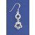 SPC CUTOUT CIRCLE/FLOWER DROP EARRINGS -