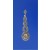 SPC CITRINE/MARCASITE DROP EARRING