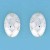SPC INLAID M.O.P DIA.DES.OVAL STUDS    =