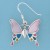 SPC INLAID M.O.P BUTTERFLY EARRINGS   =]