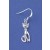 SPC SMALL SITTING CAT DROP EARRINGS    =