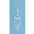 SPC FANCY CIRCLE/PADDLES+BEADS EARRING
