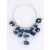 SPC 34mm HOOP/HANGING LAPIS CHIPS