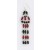 SPC  BLACK/RED CRYSTAL DROPS           =