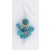 SPC TURQ CUBES DROP EARRINGS