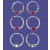 SPC ASST.CRYSTAL 12mm BALI CREOLES     =