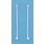 SPC 2" BEAD END SNAKE CHAIN DROPS      =