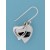 SPC DOUBLE HEART TIF DROP EARRINGS     =