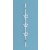SPC 3 THREADED STARS CHAIN DROP STUDS  =